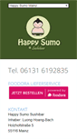 Mobile Screenshot of happysumo-mainz.de